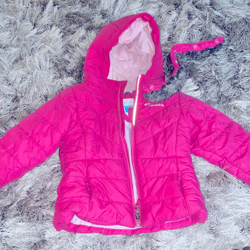 Pink Columbia Coat - Toddler Girl 2T